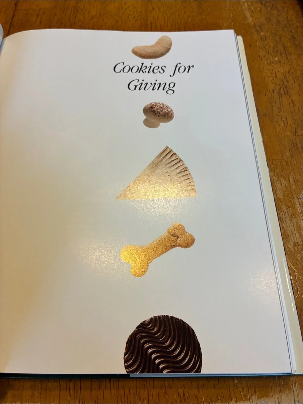 Vintage hardcover cookbook